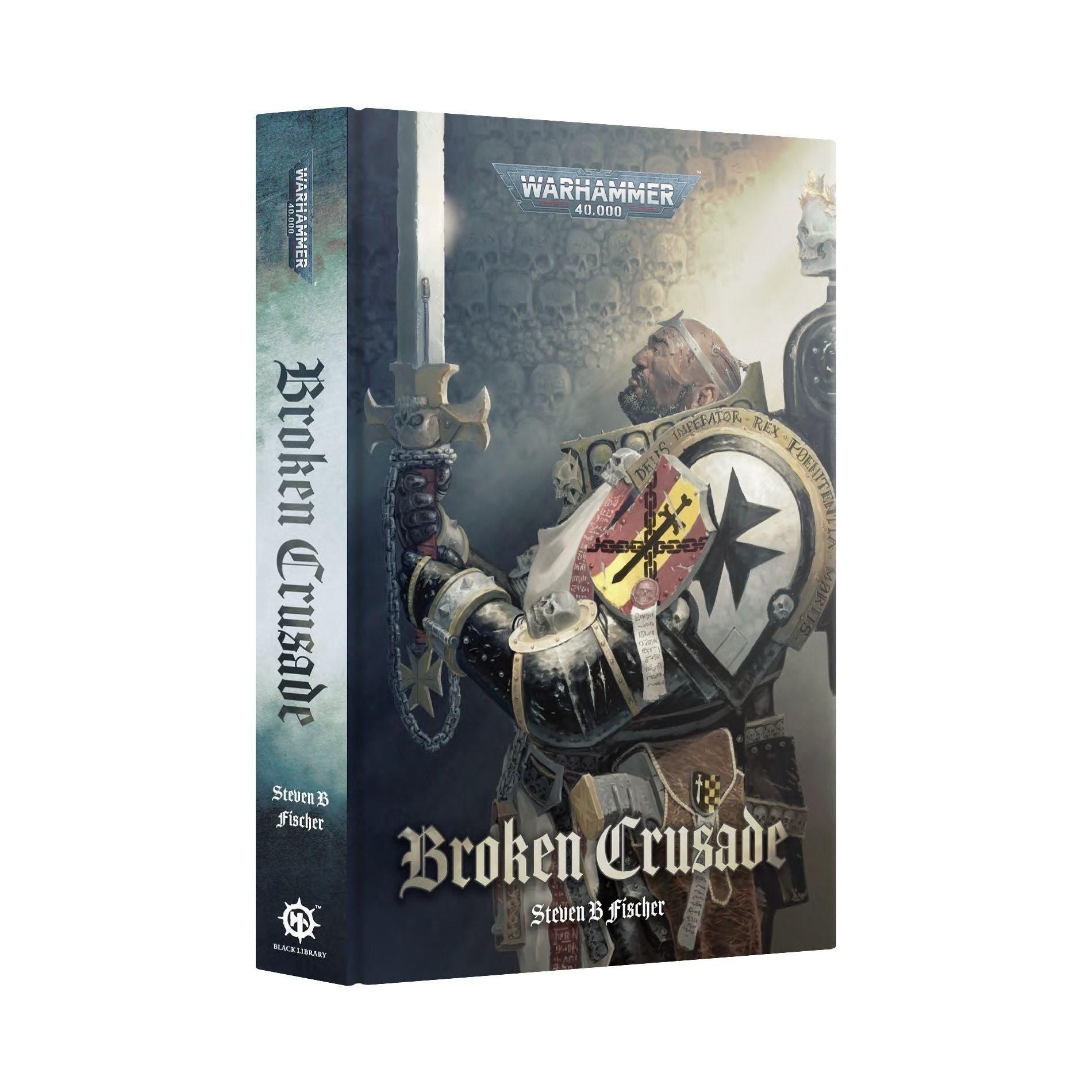 Warhammer 40000 Broken Crusade hardcover book cover.