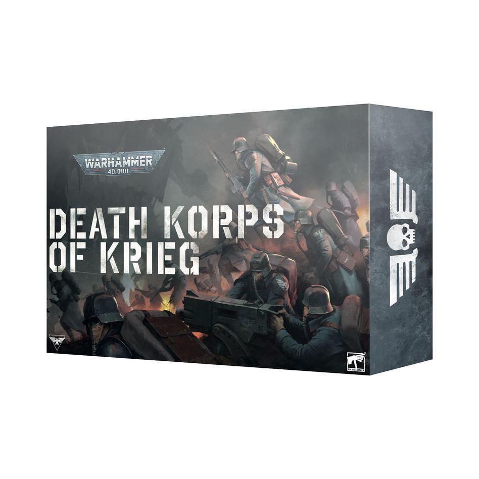 Warhammer 40000: Death Korps of Krieg Astra Militarum Army Set box with artwork.