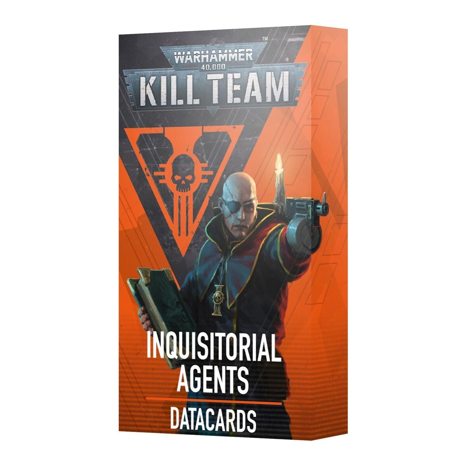 Warhammer 40000 Kill Team Datacards featuring Inquisitorial Agents.
