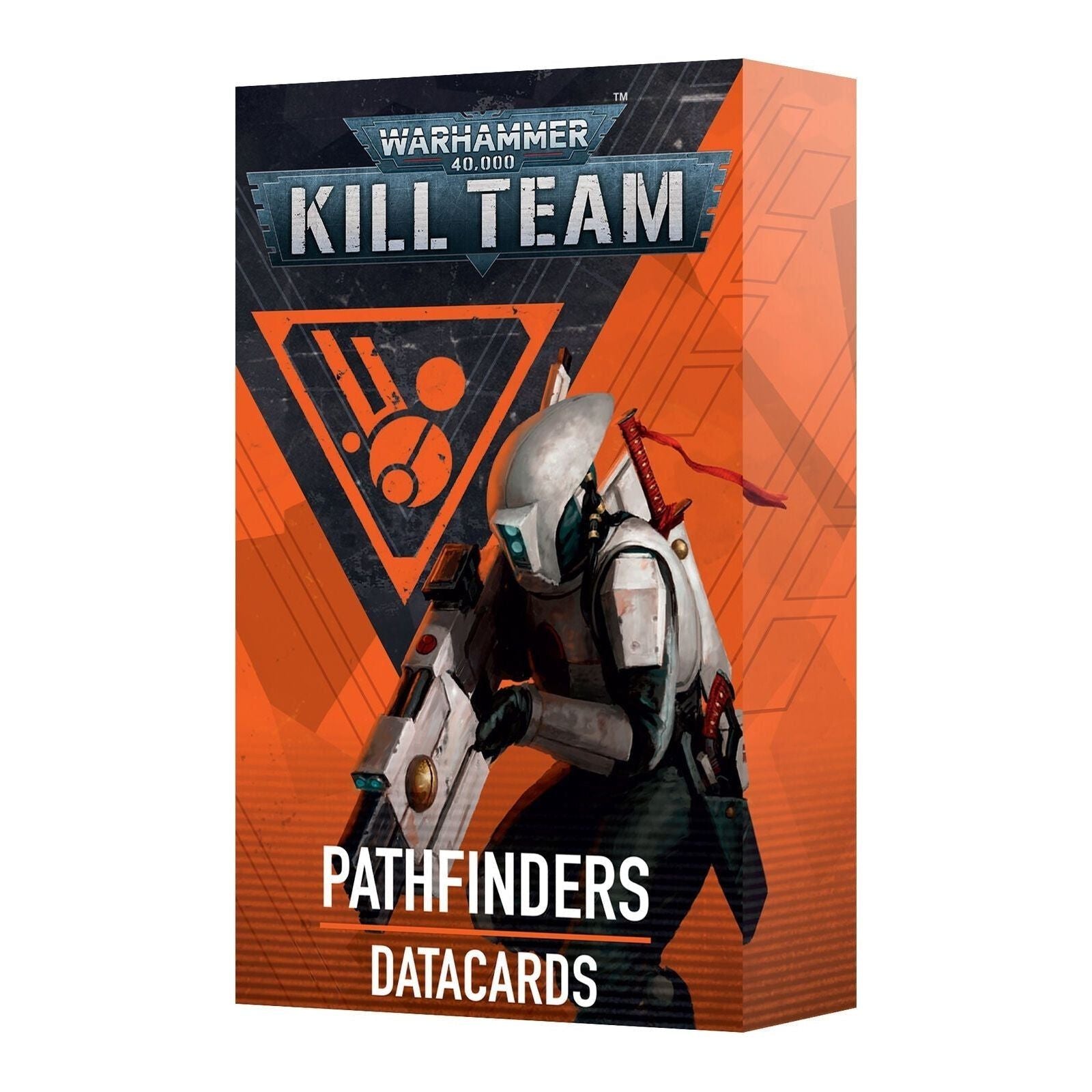 Warhammer 40000 Kill Team Pathfinders Datacards packaging.