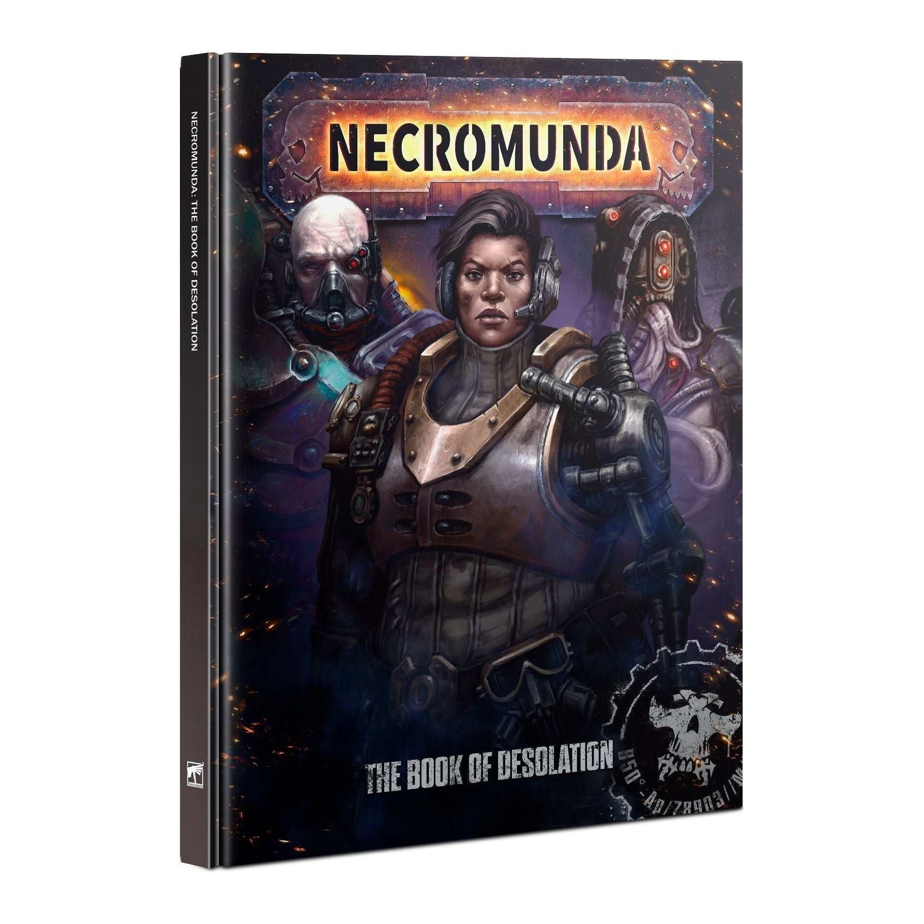 Warhammer 40000 Necromunda: The Book of Desolation supplement cover.