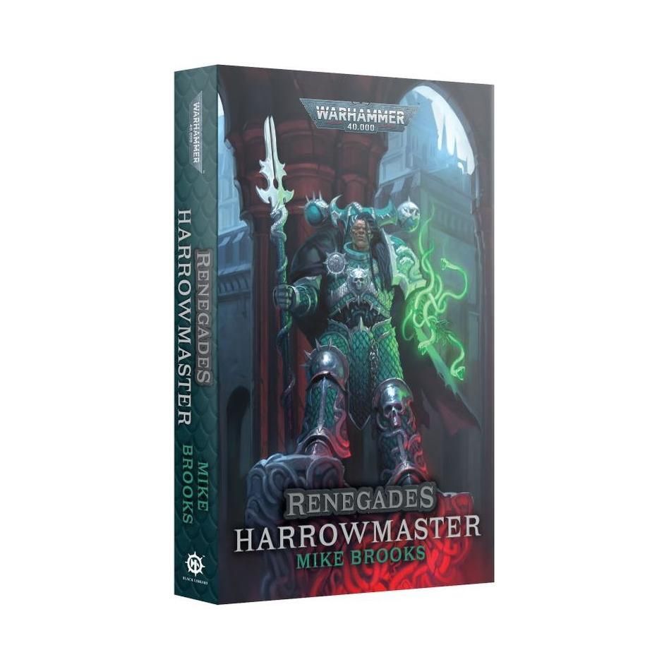 Warhammer 40000: Renegades Harrowmaster book cover by Mike Brooks.