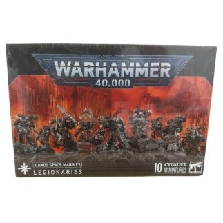 Warhammer 40000 Chaos Space Marines Legionaries miniature set box.