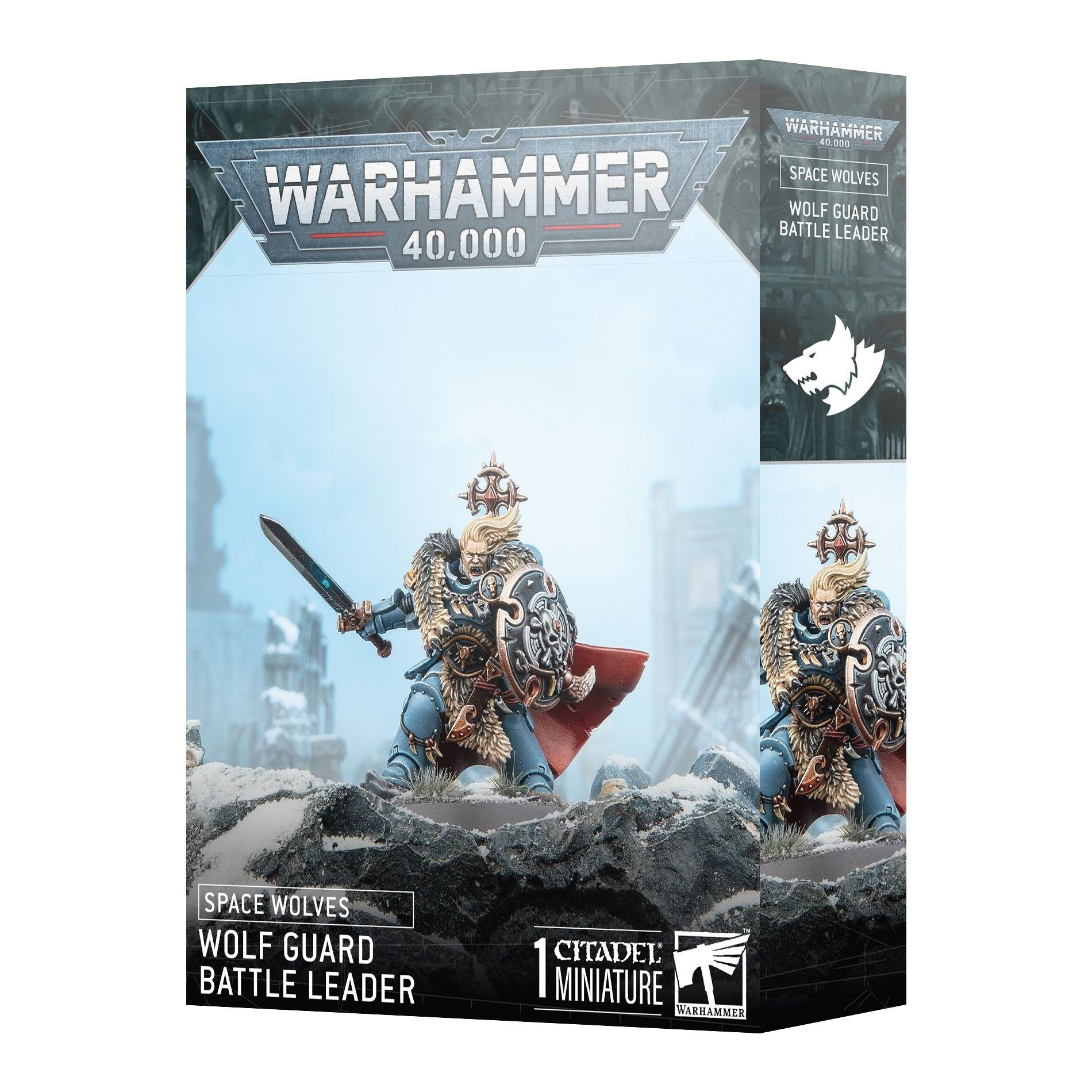 Warhammer 40K: Wolf Guard Battle Leader: Space Wolves - War Games USA