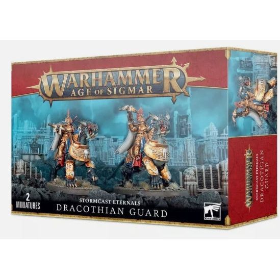 Warhammer: Age of Sigmar Stormcast Eternals Dracothian Guard box set.
