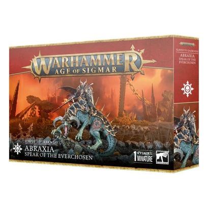 Warhammer AOS Slaves To Darkness Abraxia box art.