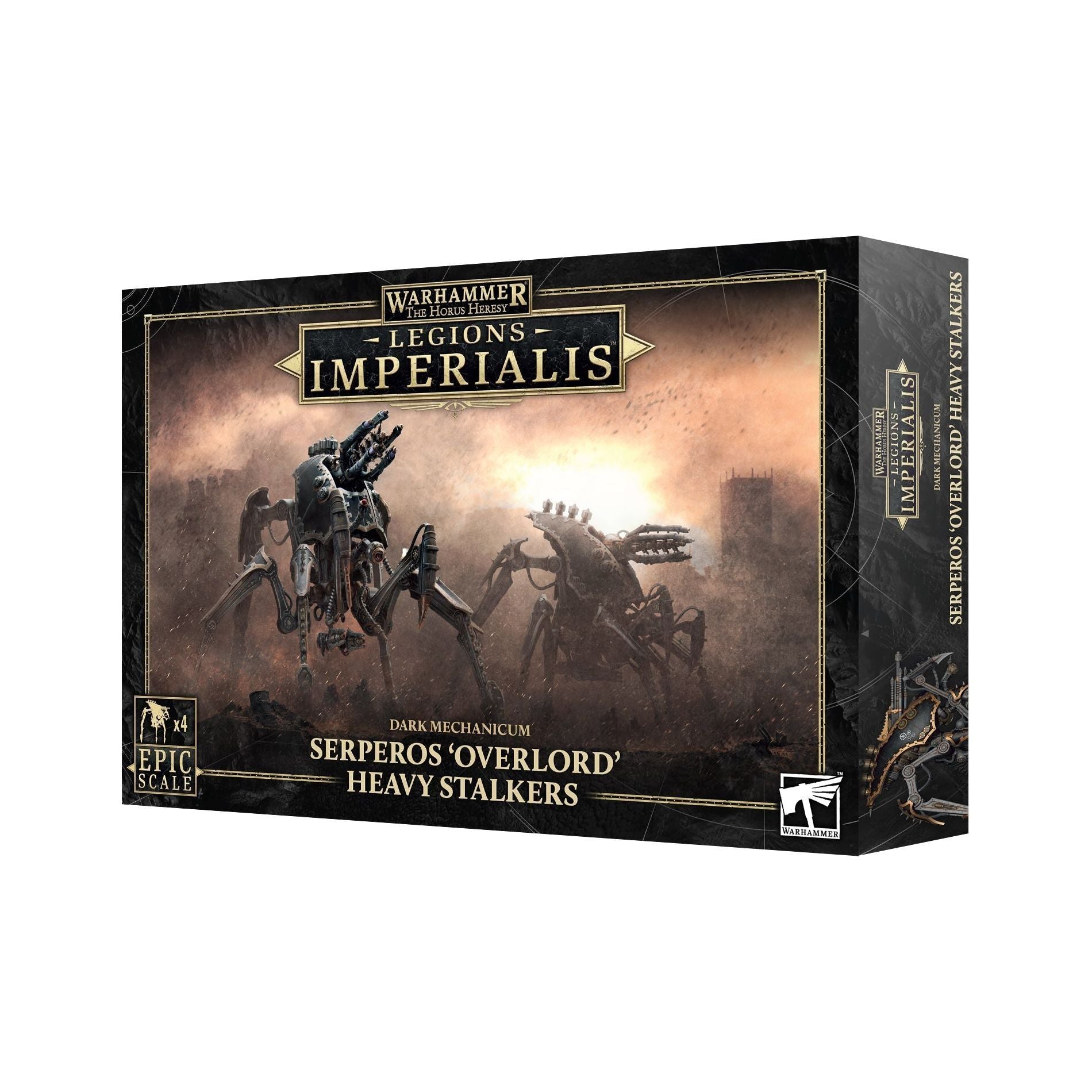 Warhammer: Legions Imperialis Serperos 'Overlord' Heavy Stalkers box set.