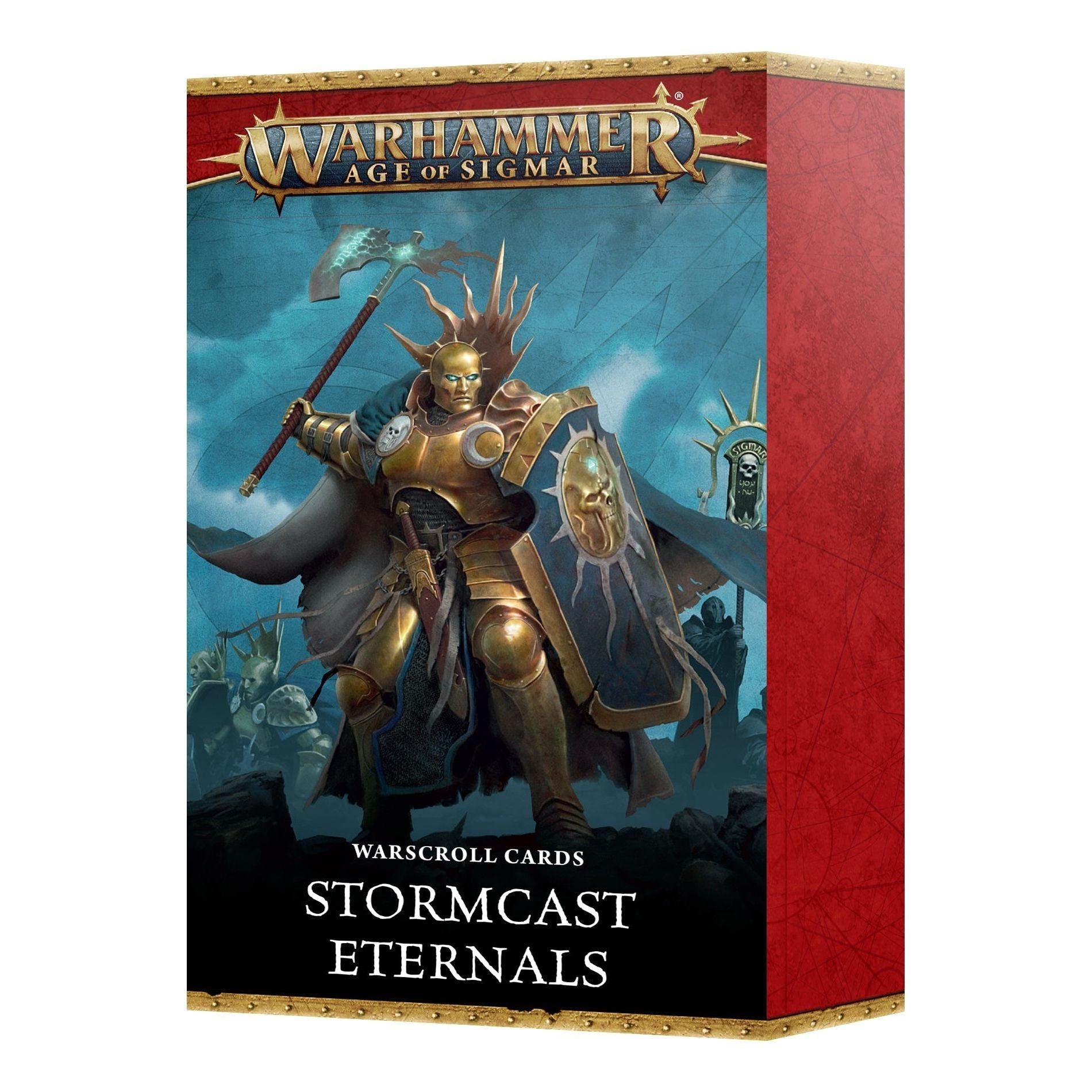 Warscroll Cards: Stormcast Eternals 4th Ed Warhammer Age of Sigmar box.