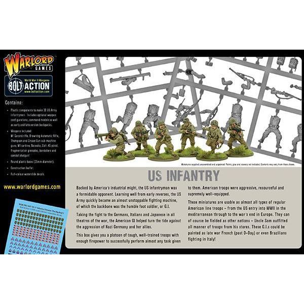 Bolt Action US Infantry - WWII American GIs - War Games USA