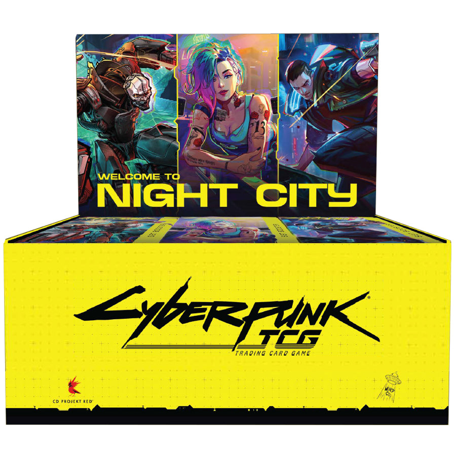 Cyberpunk TCG: Welcome to Night City - Retail Booster Display Box (Pre-Order) - War Games USA