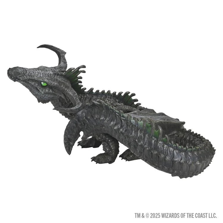 Dungeons & Dragons Replicas of the Realms: Black Dragon Wyrmling Foam Figure - War Games USA