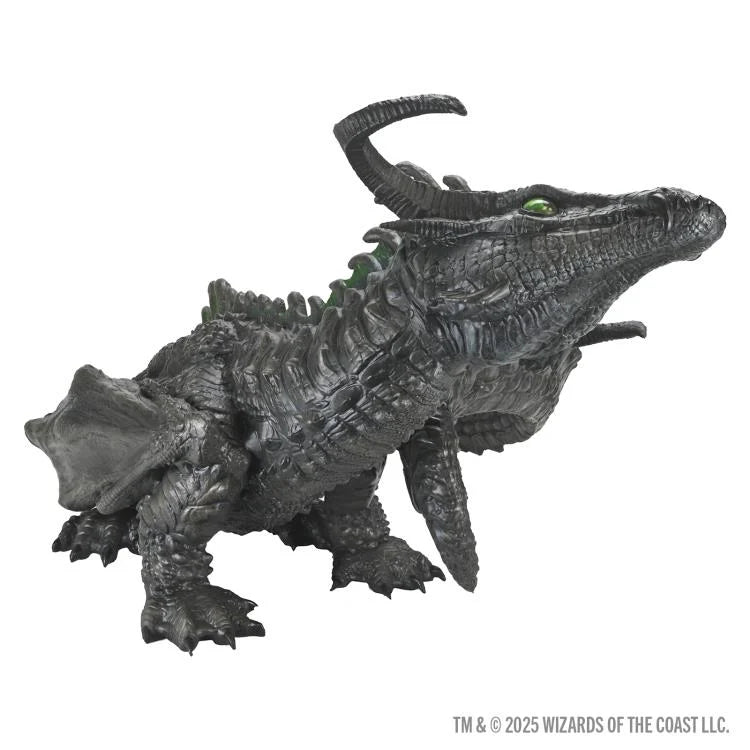 Dungeons & Dragons Replicas of the Realms: Black Dragon Wyrmling Foam Figure - War Games USA