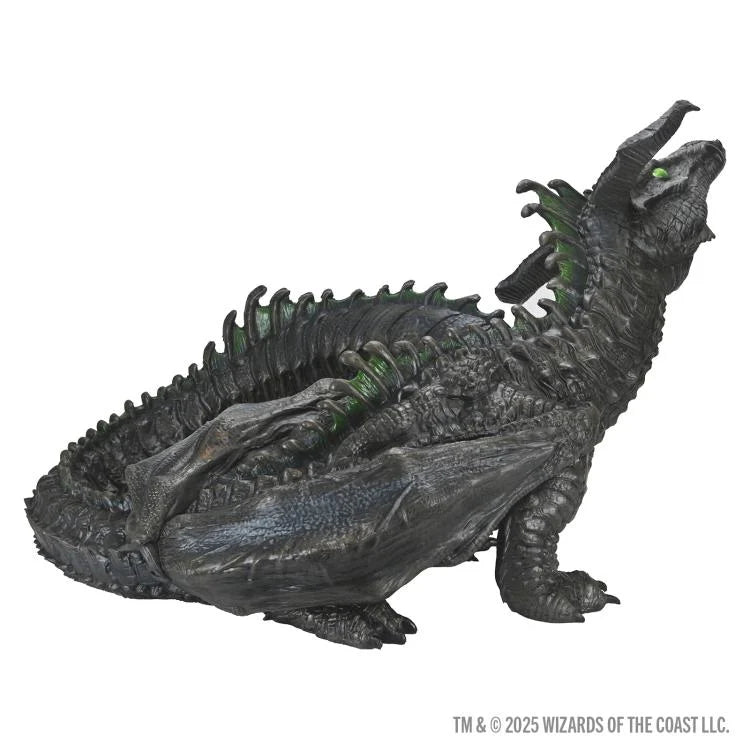 Dungeons & Dragons Replicas of the Realms: Black Dragon Wyrmling Foam Figure - War Games USA