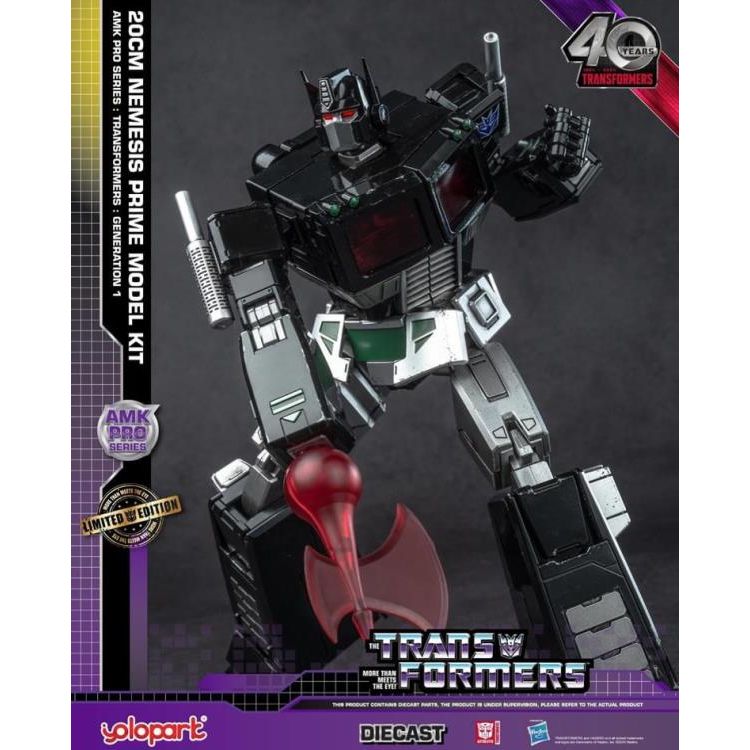 Transformers 40th Anniversary Nemesis Prime Advanced Model Kit Pro - War Games USA