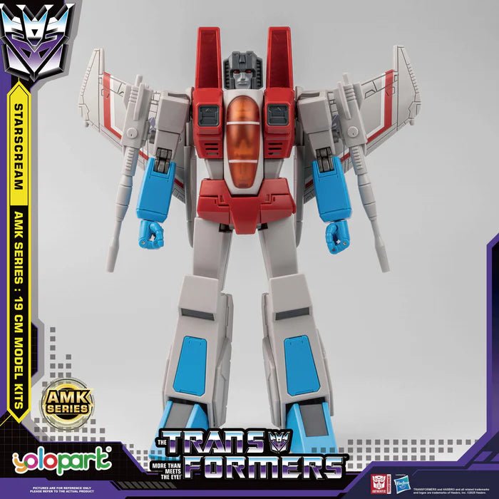 Transformers: Generation 1 - 19cm Starscream Model Kit - AMK Series - War Games USA