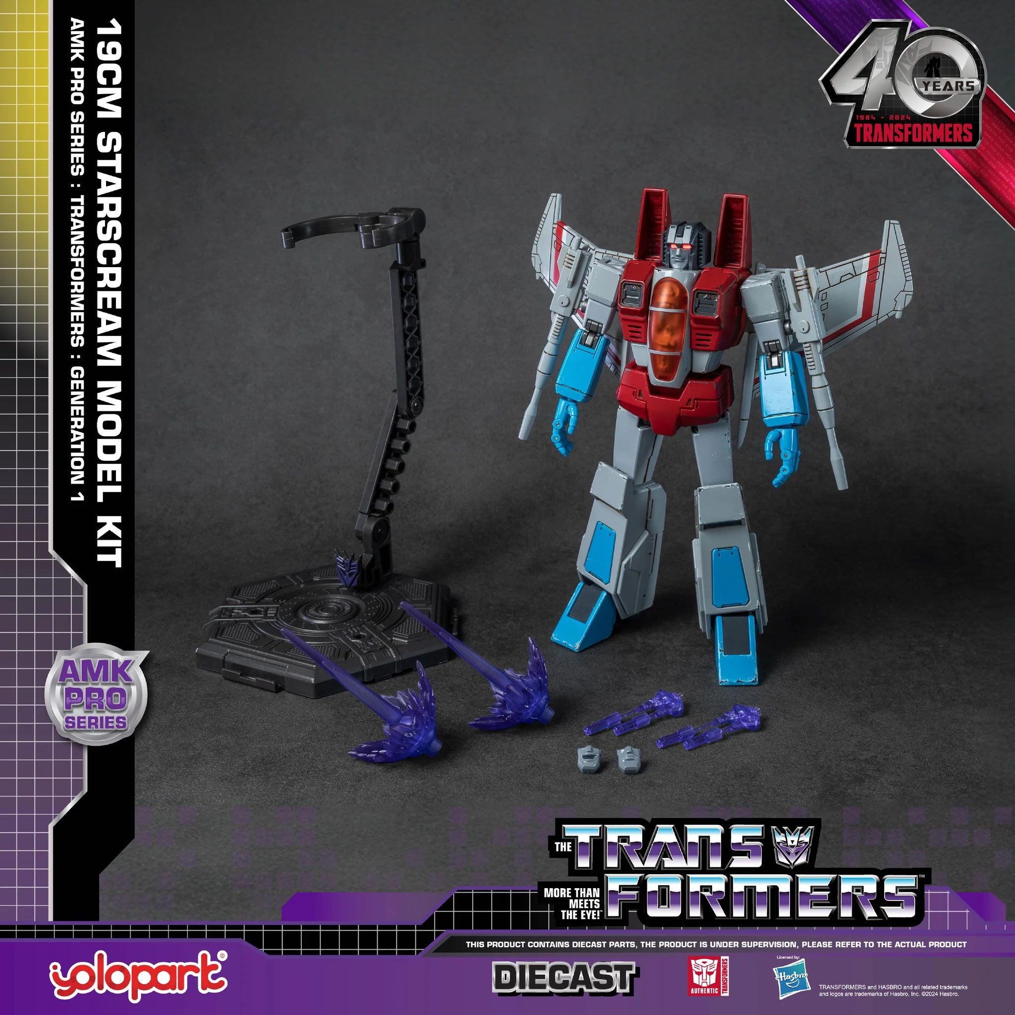 Transformers Starscream Diecast Model Kit - War Games USA
