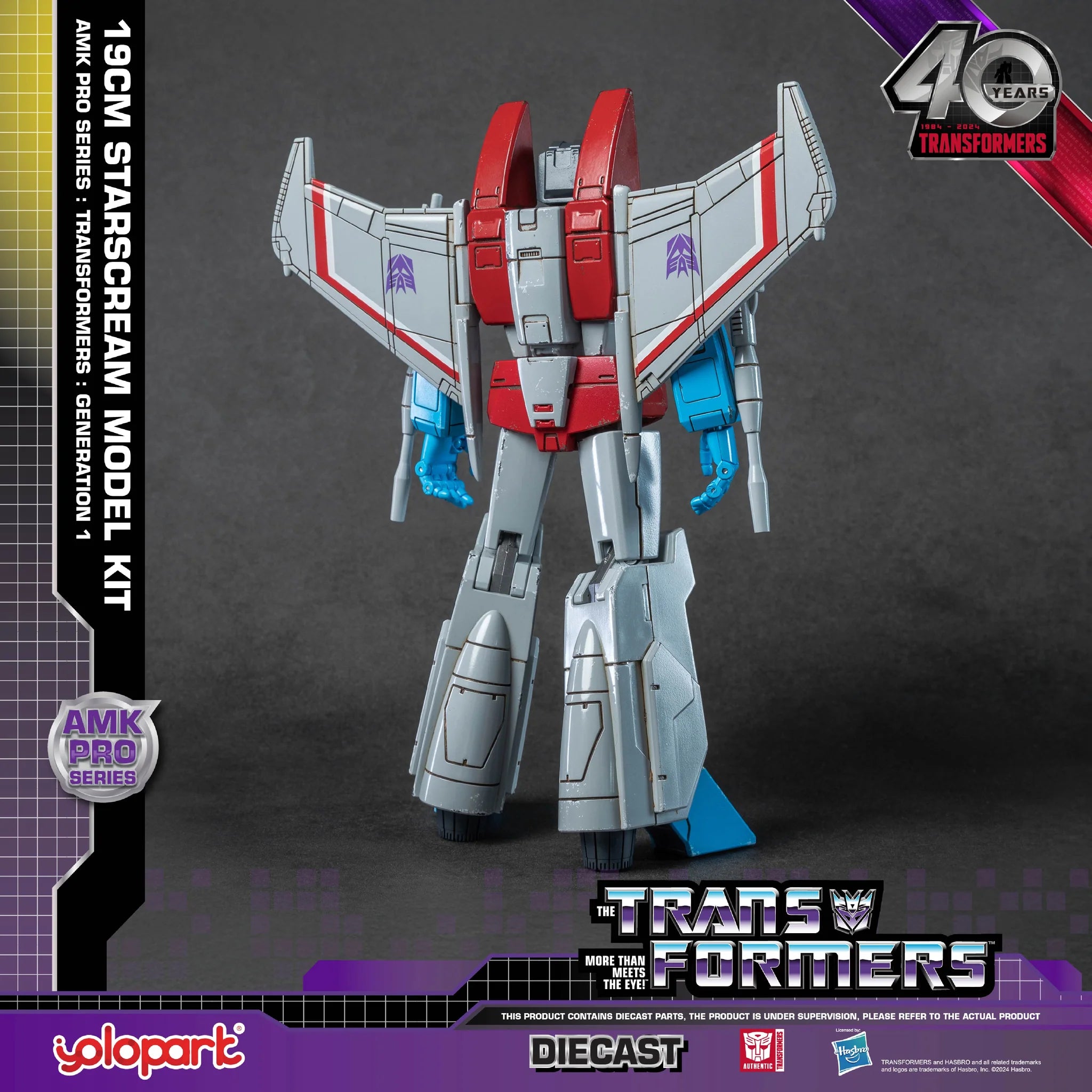 Transformers Starscream Diecast Model Kit - War Games USA