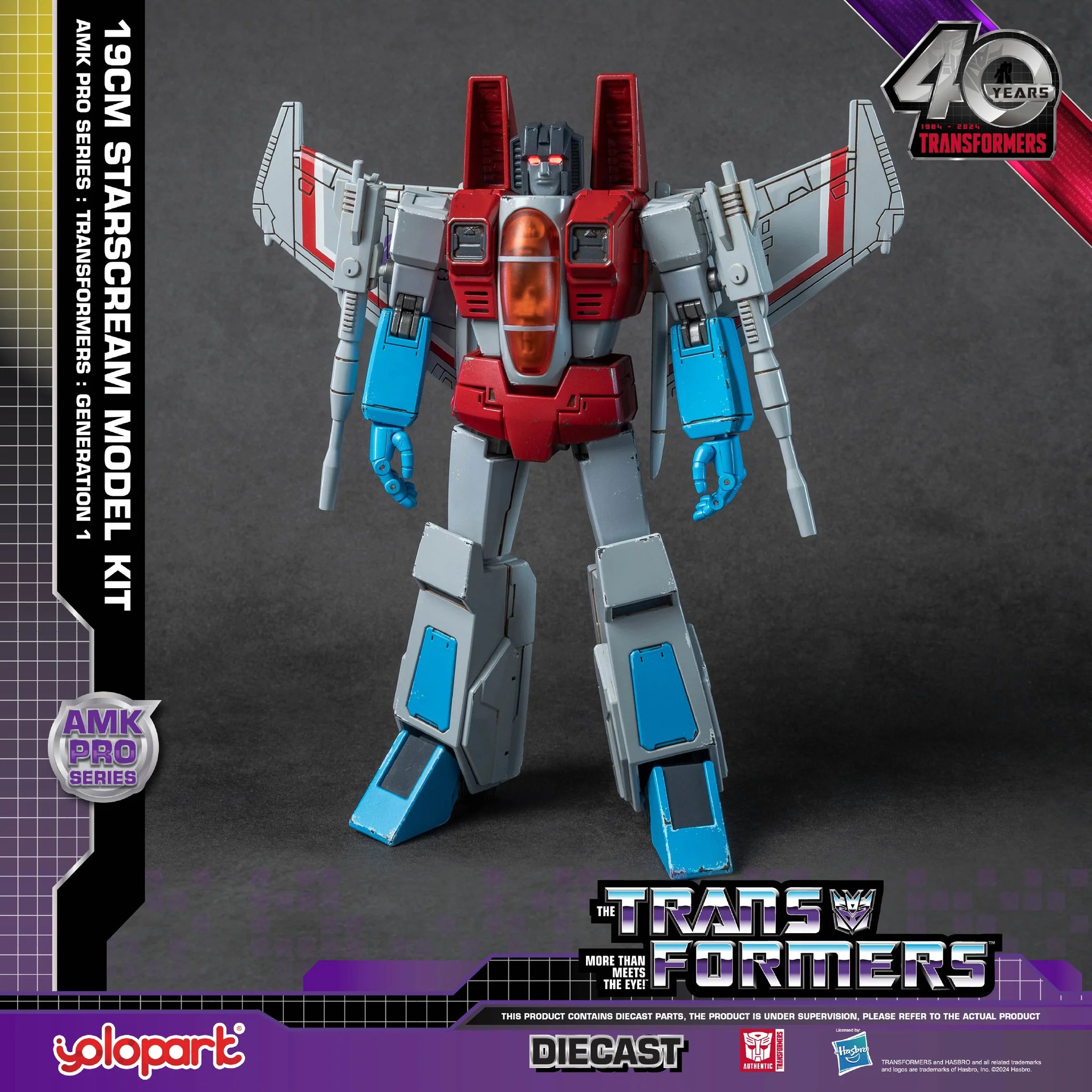 Transformers Starscream Diecast Model Kit - War Games USA
