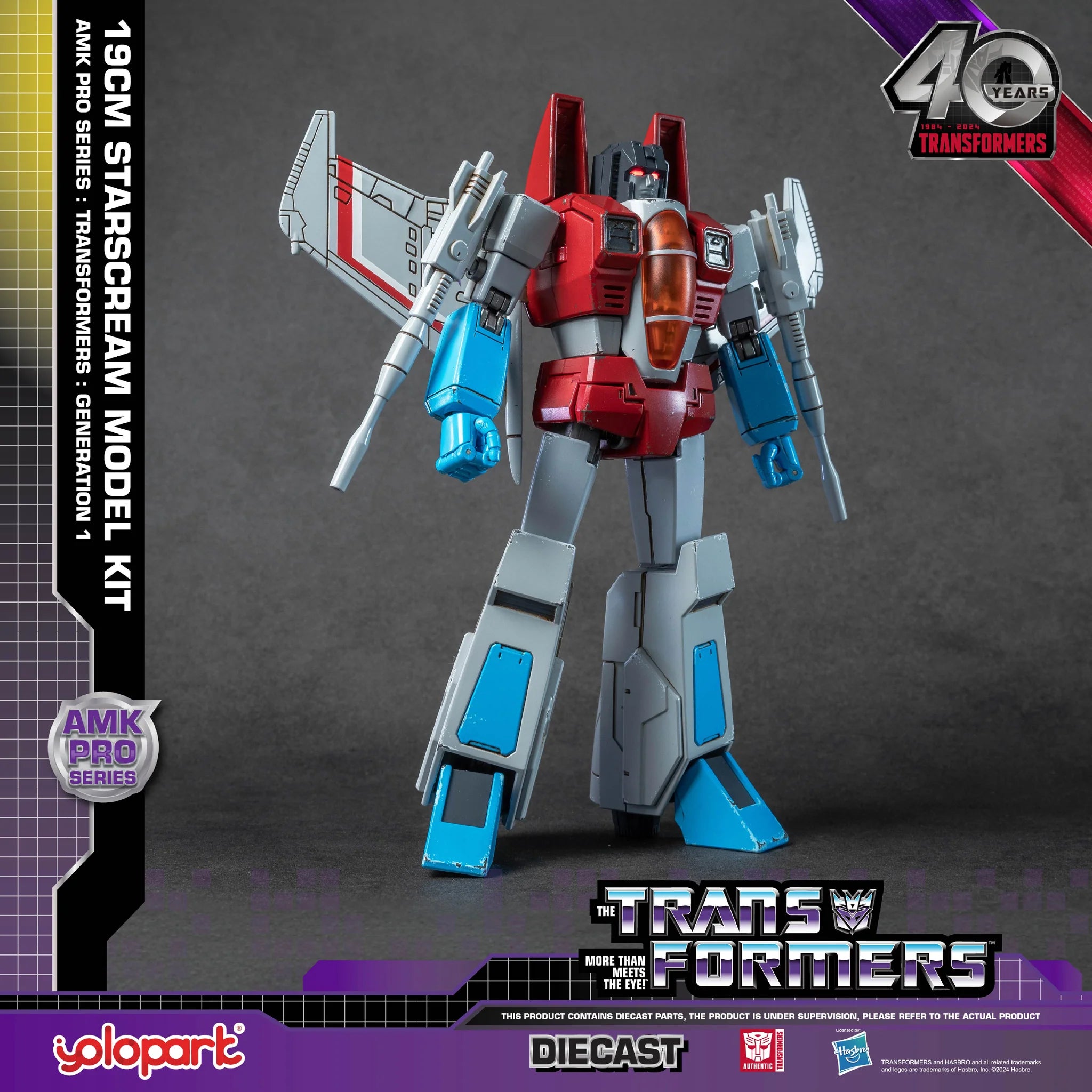 Transformers Starscream Diecast Model Kit - War Games USA