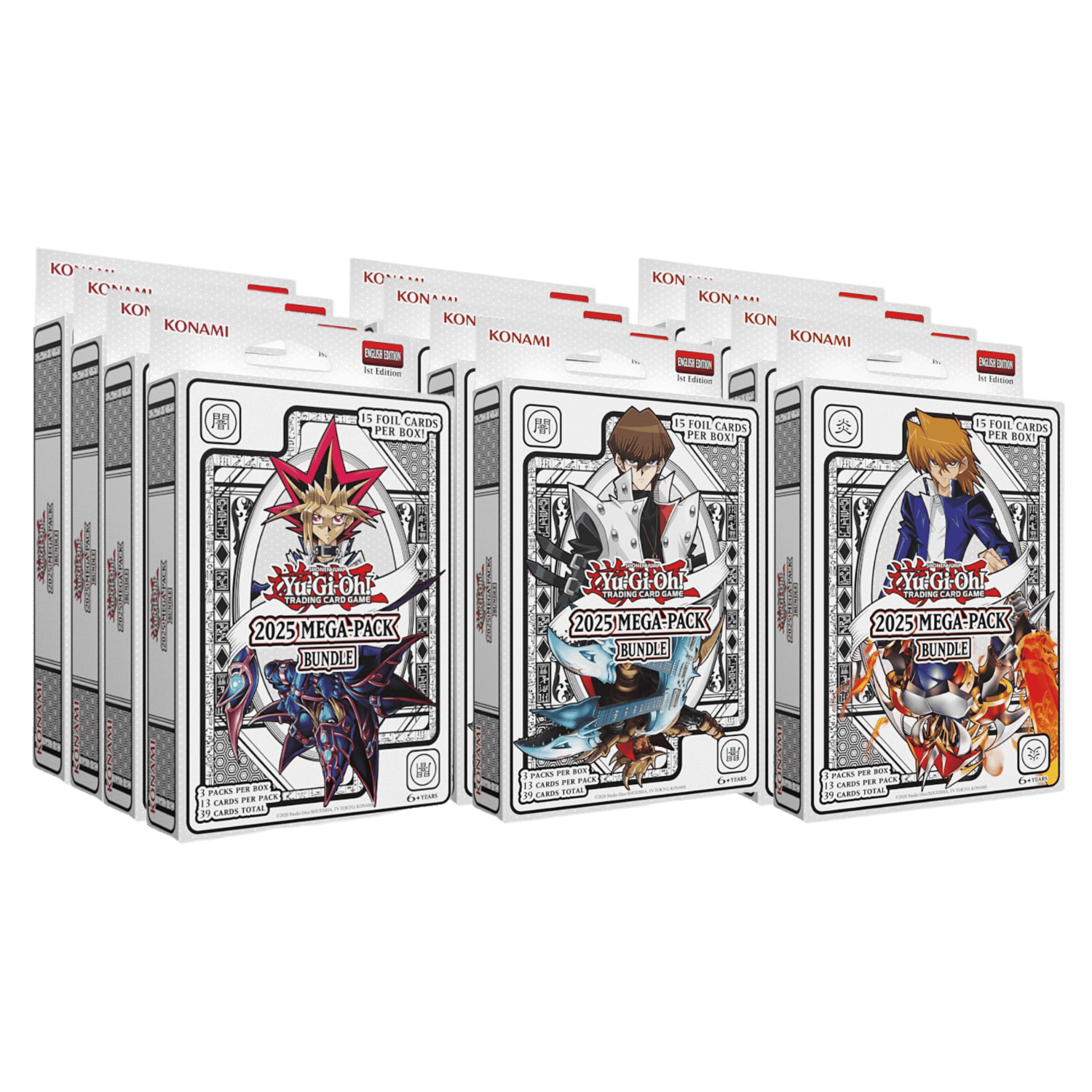 Yu-Gi-Oh! 2025 Mega-Pack Bundle Display | Konami Trading Cards Yu-Gi-Oh! 2025 Mega-Pack Bundle Display | Konami Trading Cards