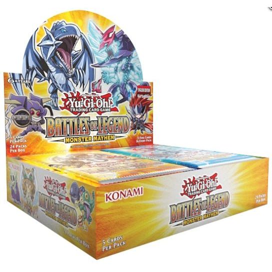 Yu-Gi-Oh! TCG: Battles of Legend: Monster Mayhem Booster Display (24) - War Games USA