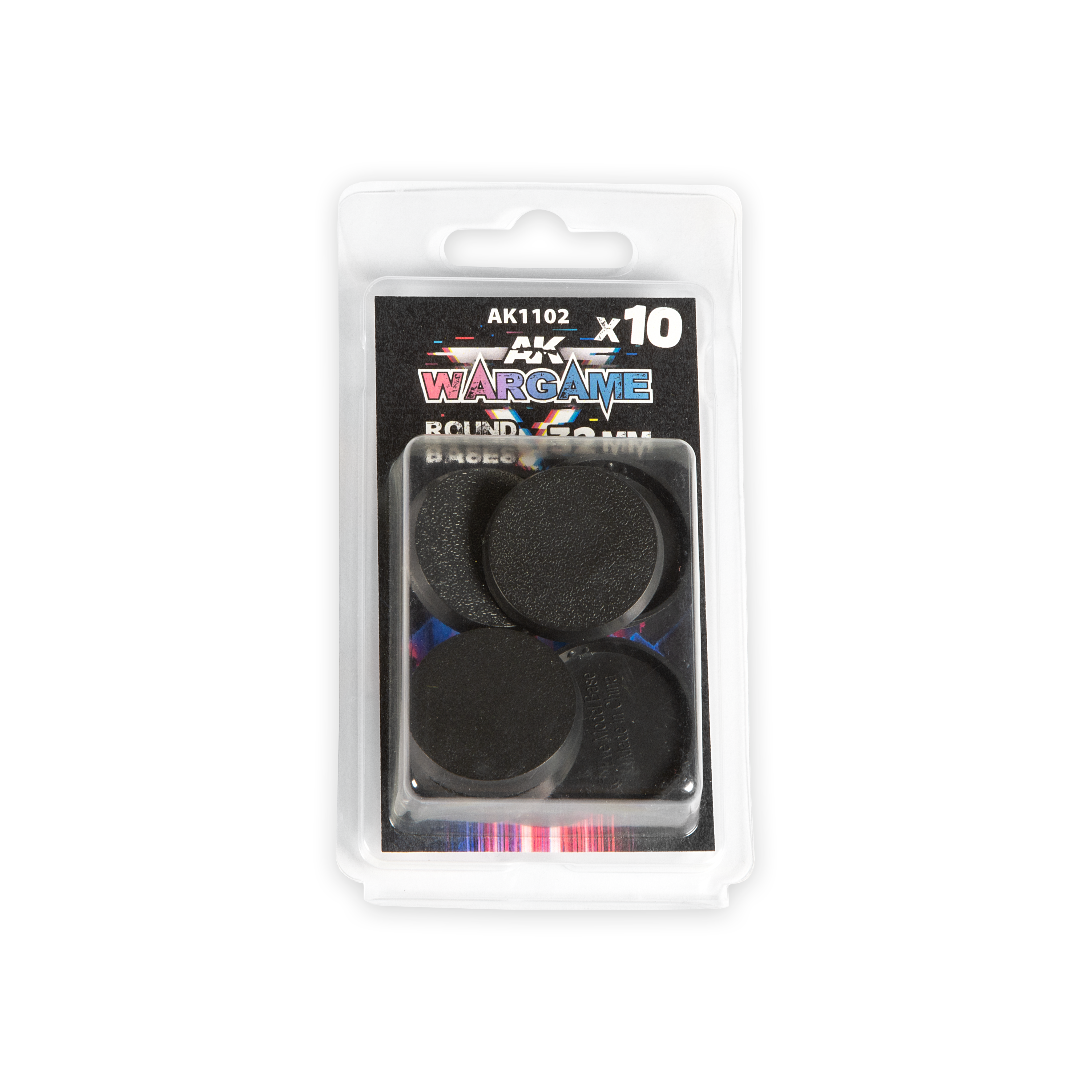 Wargame Round Bases 32mm - AK Interactive - War Games USA