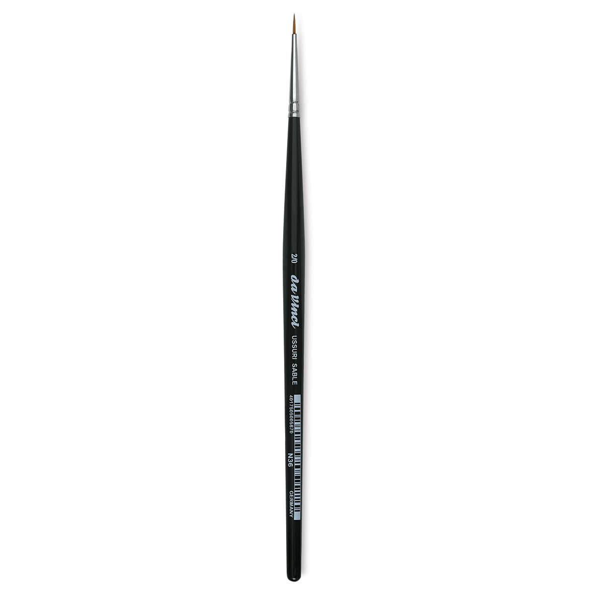 Da Vinci Red Sable Series 36 Watercolor Brush - Round, Size 2/0 - War Games USA