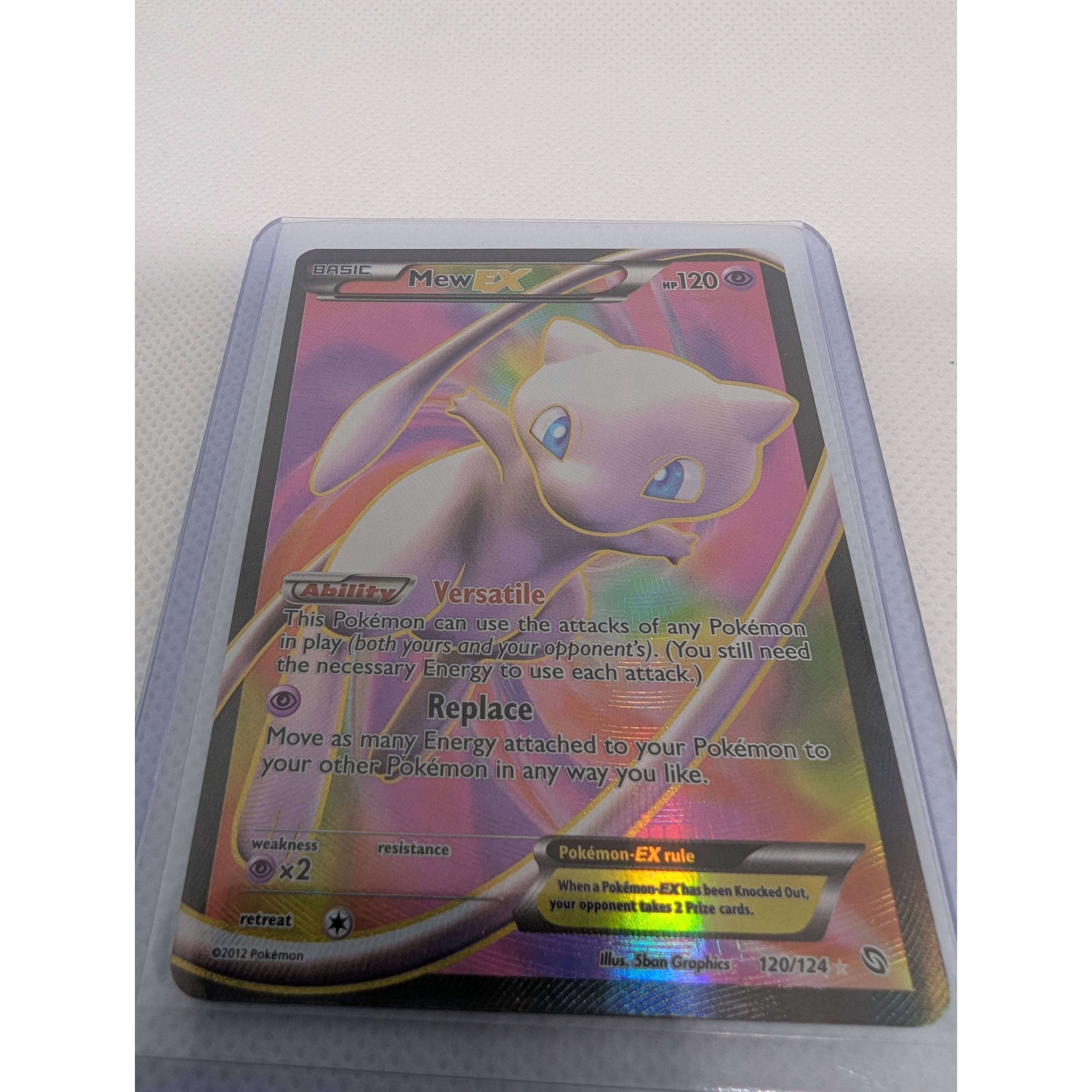 Mew EX #120 Pokémon Card