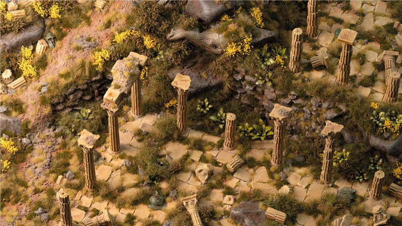 Mediterranean Temple Basing Box - Gamers Grass - War Games USA
