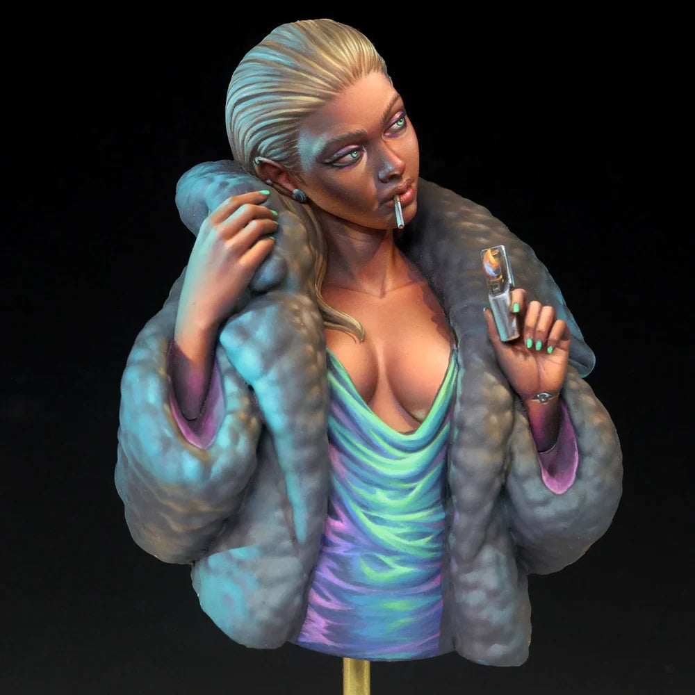 Neko Galaxy Miss Aurora Bust 1:10 scale, unassembled and unpainted.
