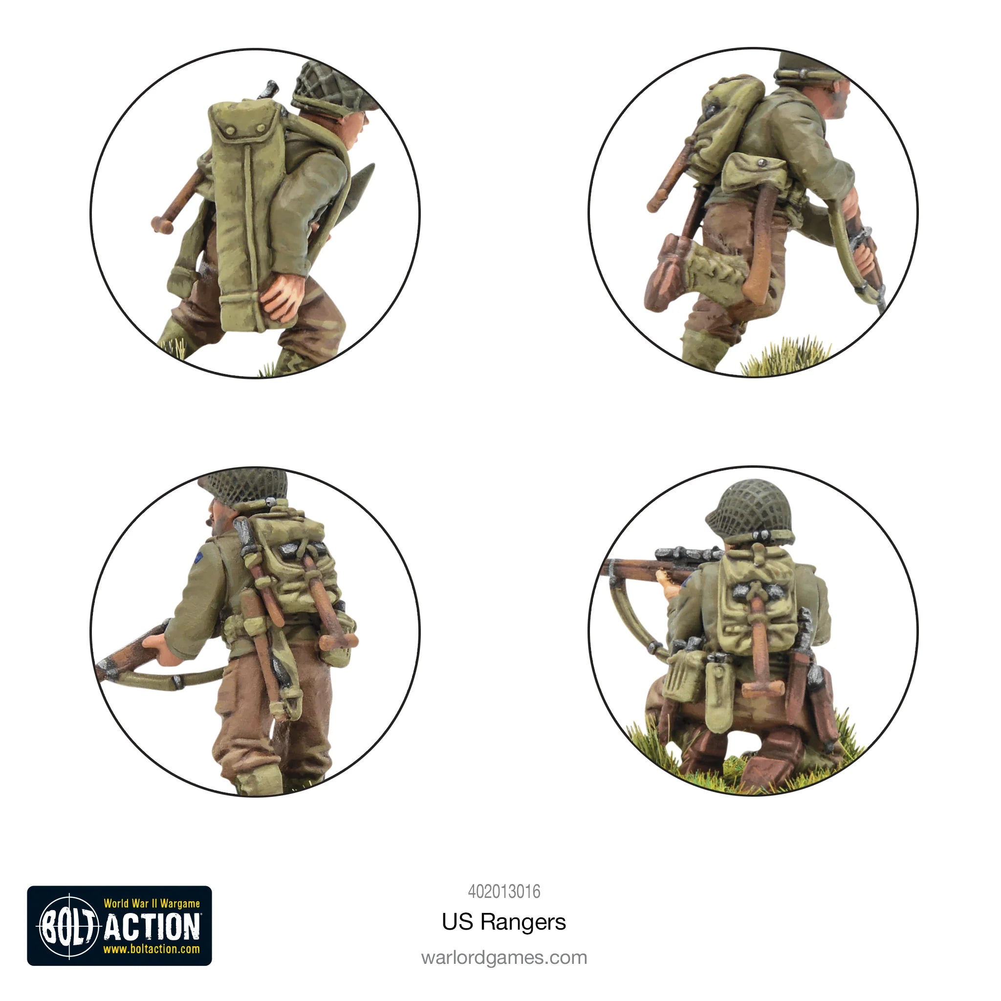 Bolt Action US Rangers WWII Elite Light Infantry (2024)