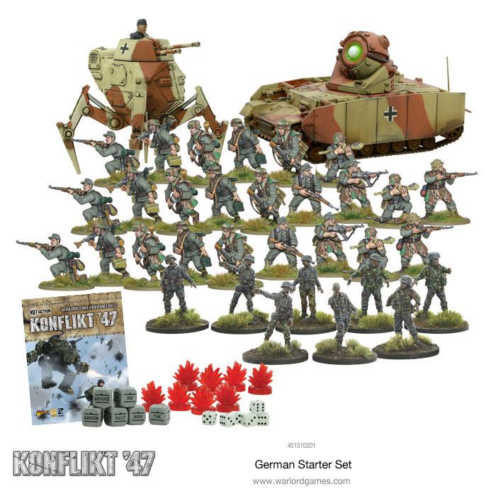 Bolt Action Konflikt '47 German Starter Set