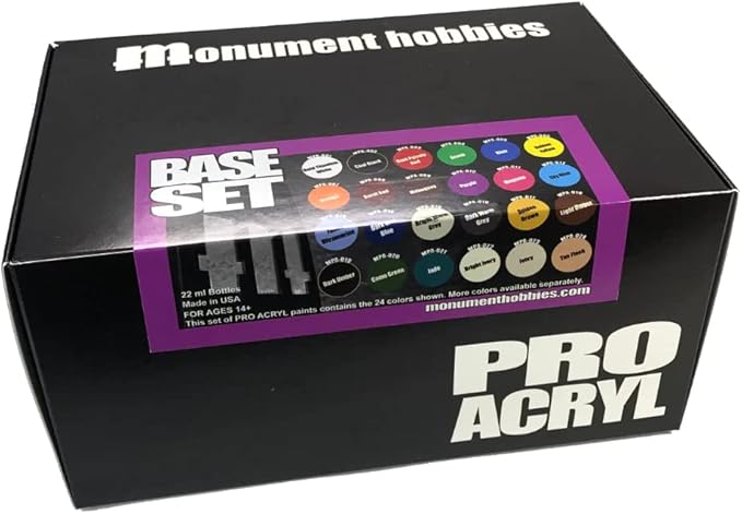 Pro Acryl Base Set Acrylic Model Paints