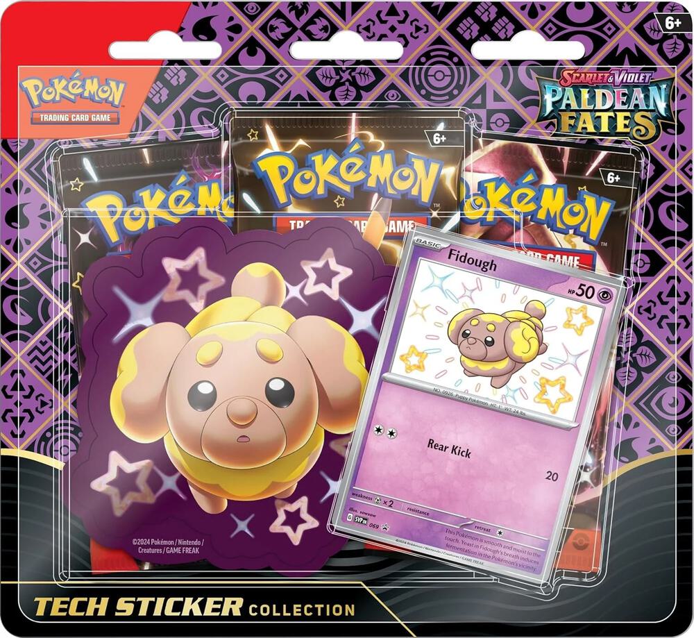Pokémon - Paldean Fates Tech Sticker Collection