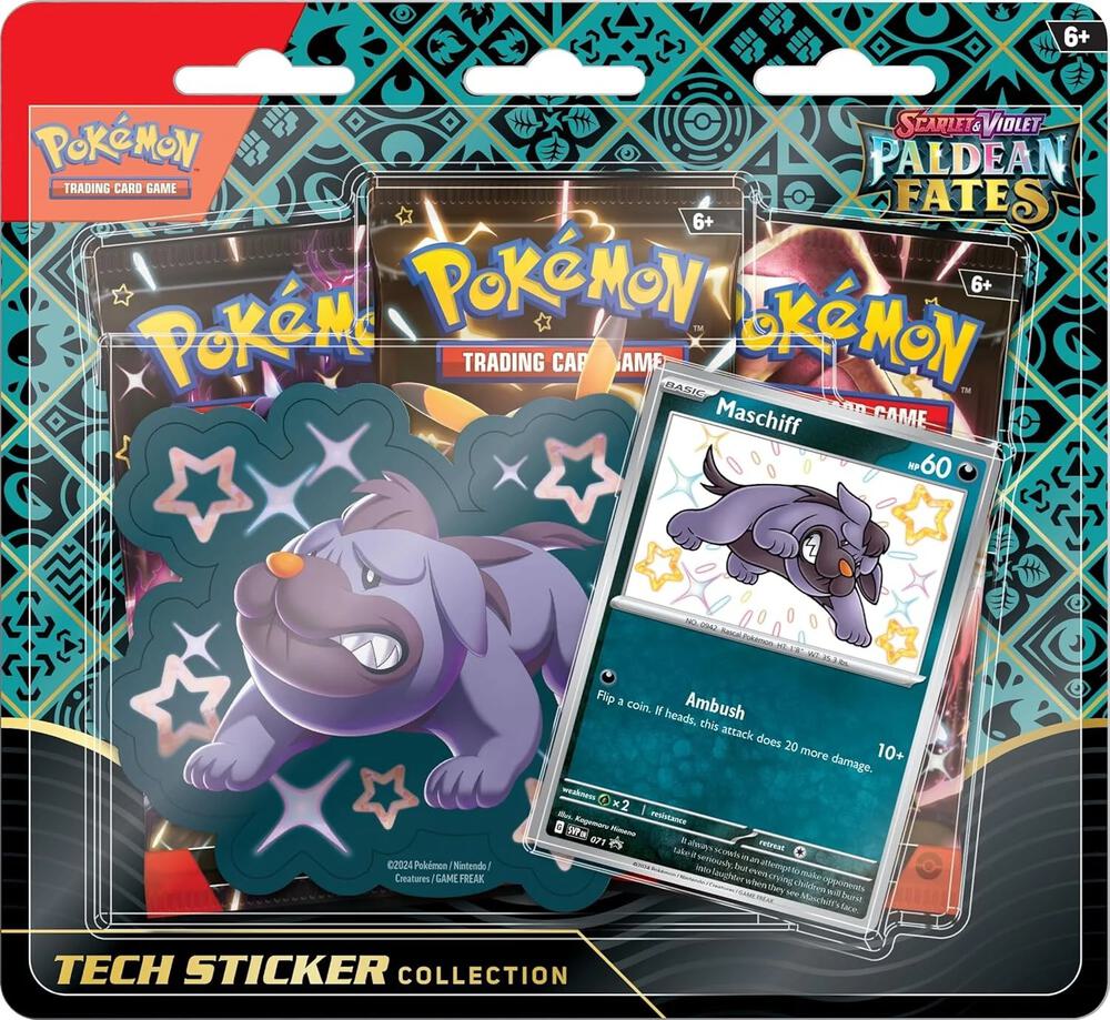 Pokémon - Paldean Fates Tech Sticker Collection