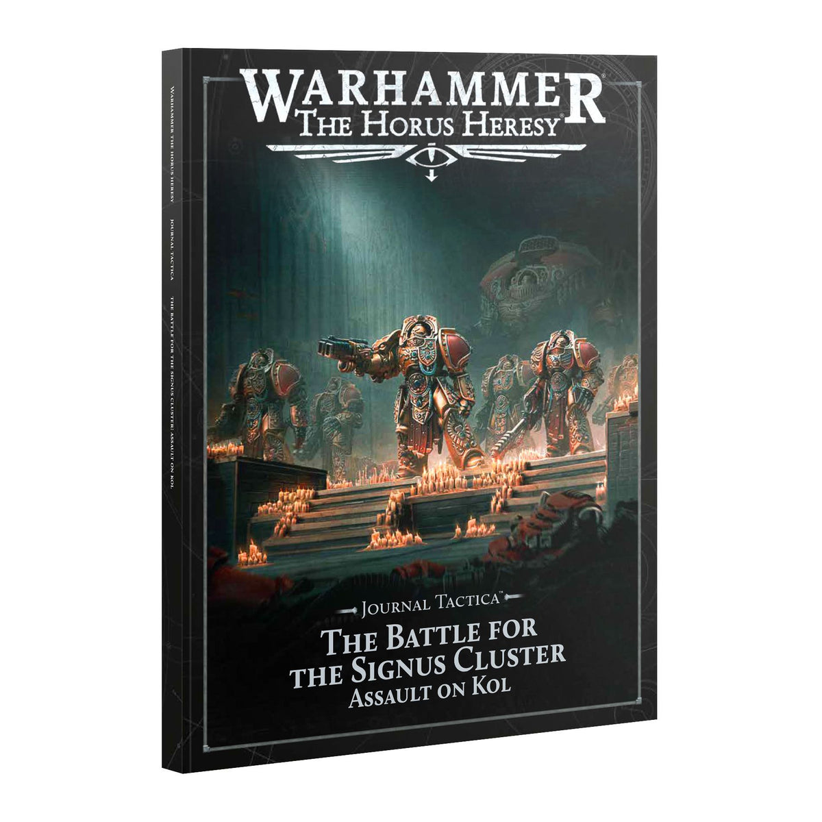 Horus Heresy book "Battle for the Signus Cluster" from Warhammer: The Horus Heresy by Games Workshop, featuring cover art.