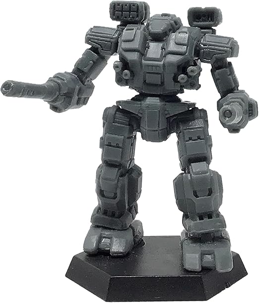 BattleTech Inner Sphere Battle Lance miniature on display.