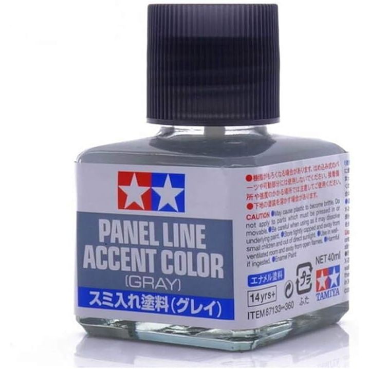 Tamiya Panel Line Accent Color Gray - War Games USA