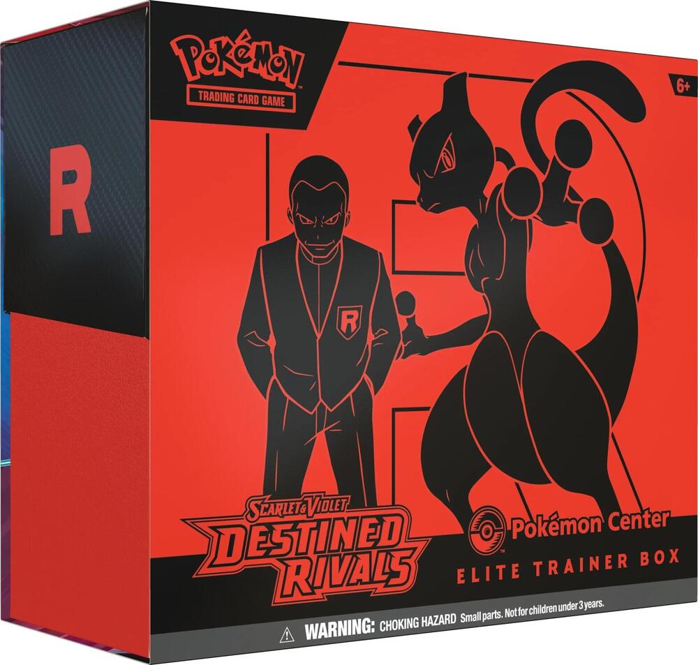 Destined Rivals Pokemon Center Elite Trainer Box (Exclusive) - SV10