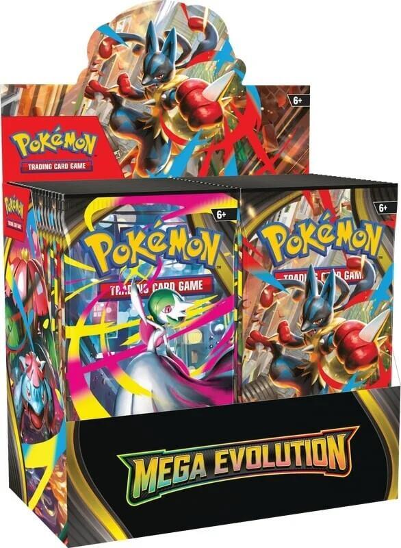 Pokémon Mega Evolution Booster Box Display