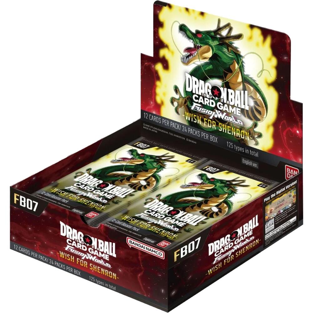 Dragon Ball Super Fusion World: Wish for Shenron Booster Box - War Games USA
