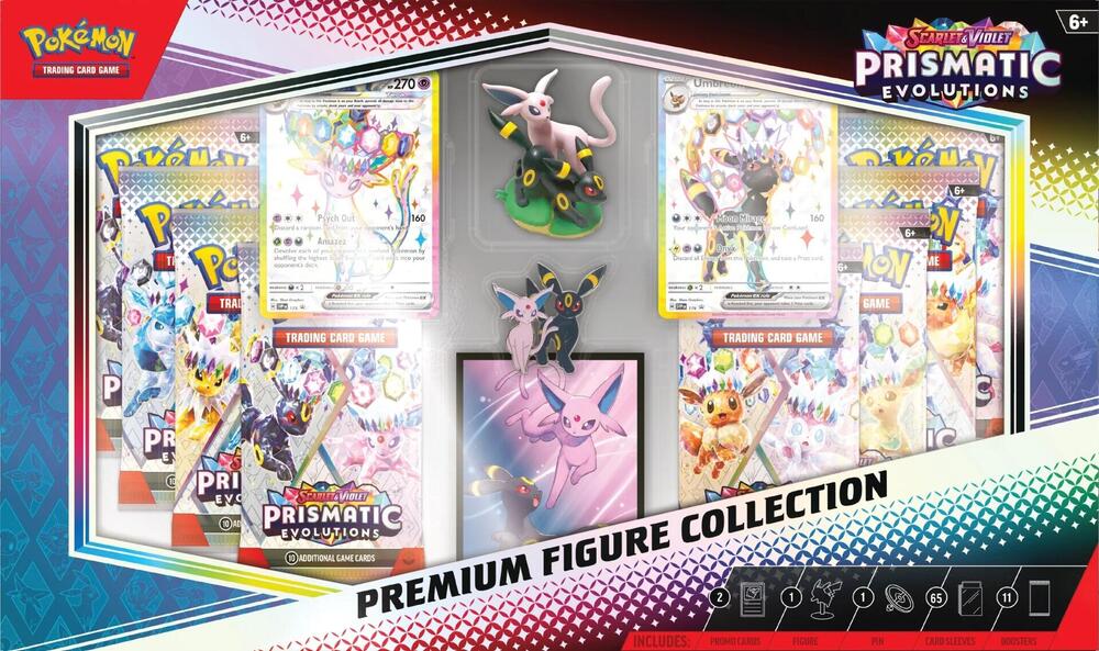 Pokémon Prismatic Evolutions Premium Figure Collection
