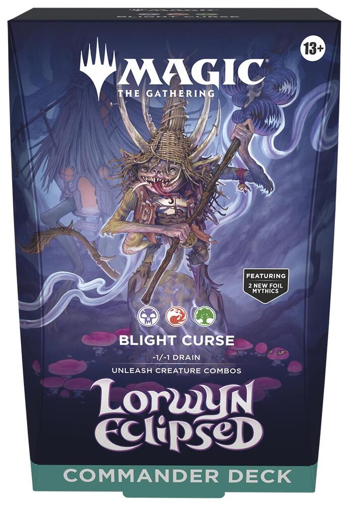 Lorwyn Eclipsed Commander Deck - Blight Curse - War Games USA