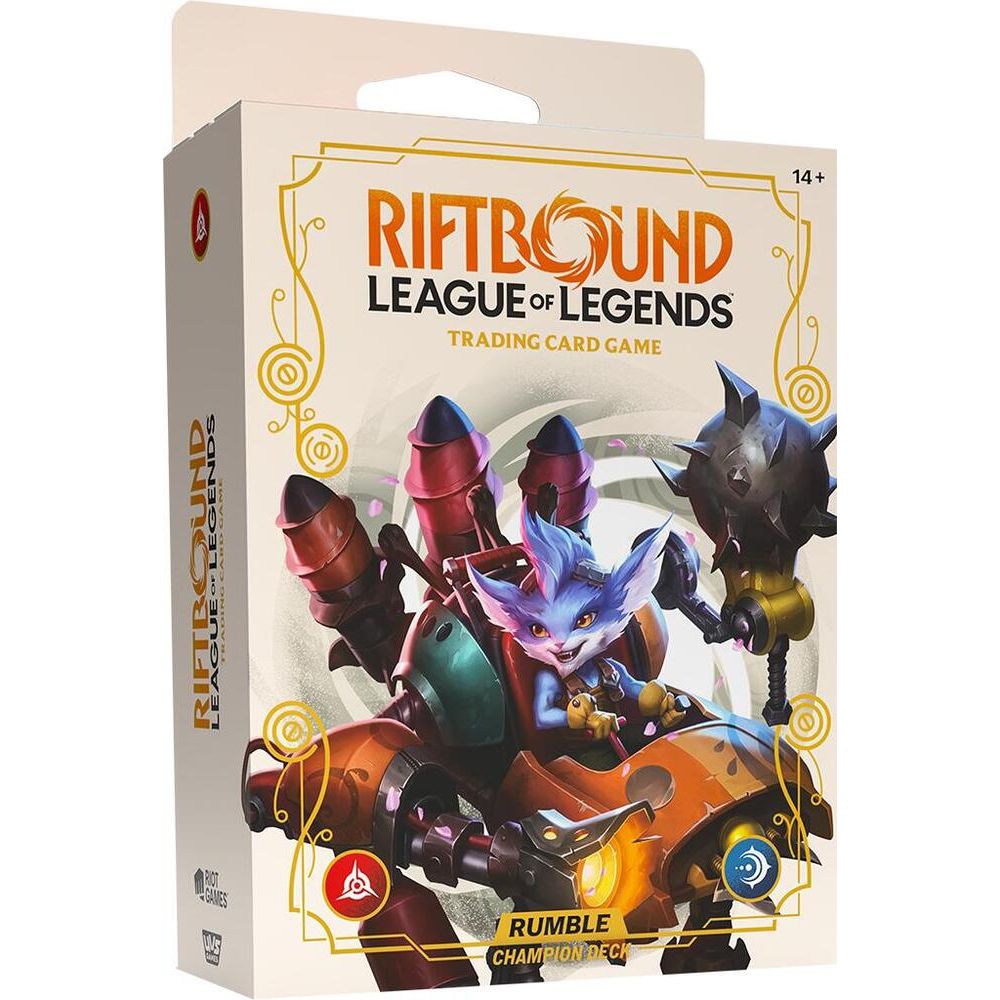Riftbound League of Legends Spiritforged - Champion Deck (Rumble) - War Games USA