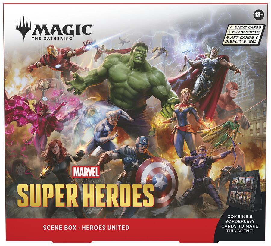 Marvel Super Heroes Scene Box: Heroes United