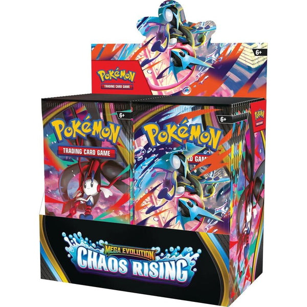 Pokémon Chaos Rising Booster Box Display