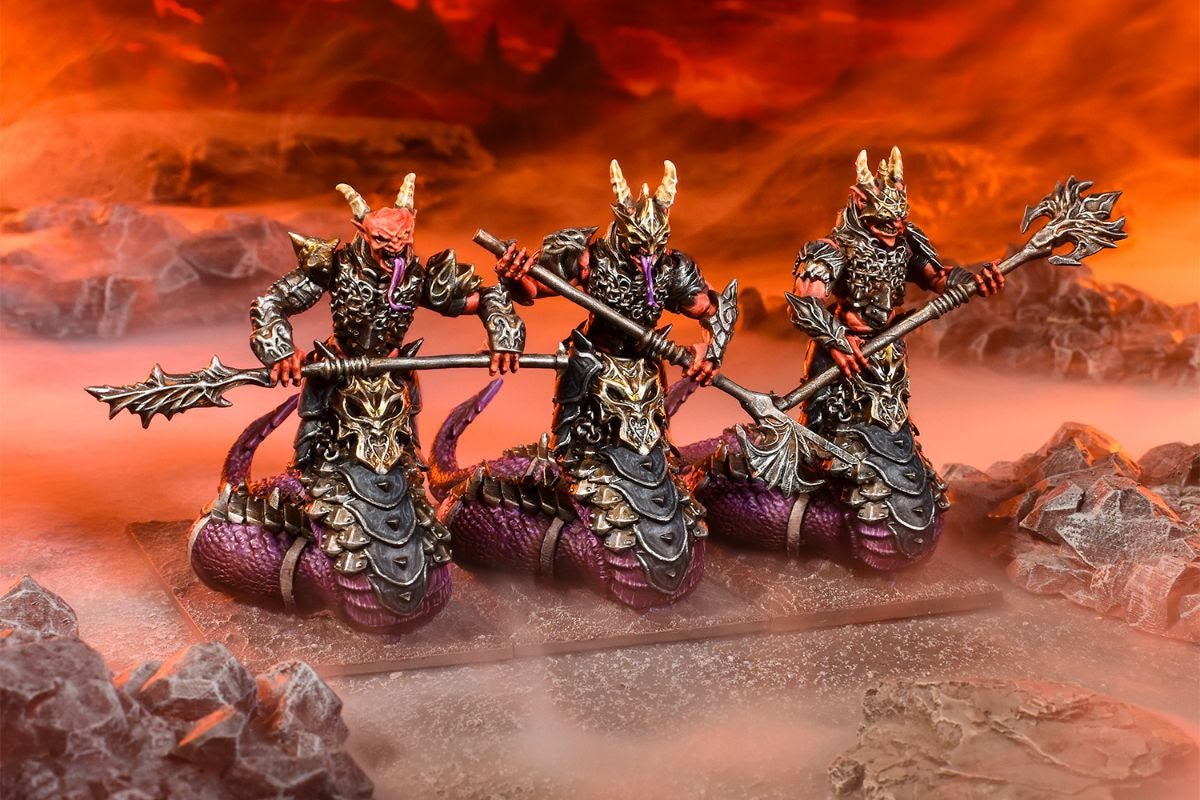 Kings of War - Forces of the Abyss Abyssal Nagarri