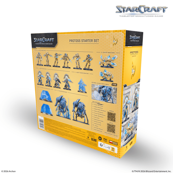 StarCraft Protoss Starter Set miniatures