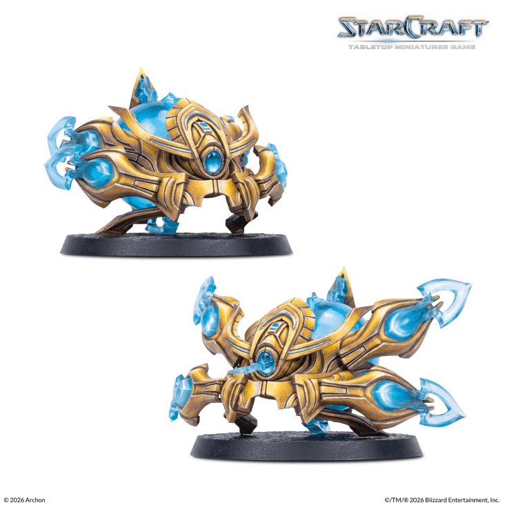 StarCraft Protoss Starter Set miniatures