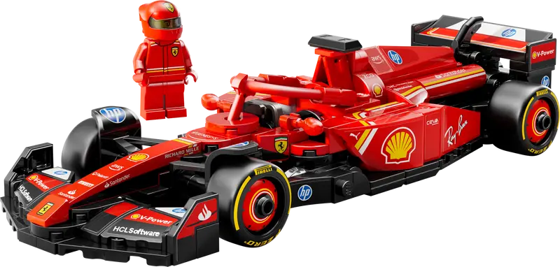 Ferrari SF-24 F1 Race Car - Lego Speed Champions